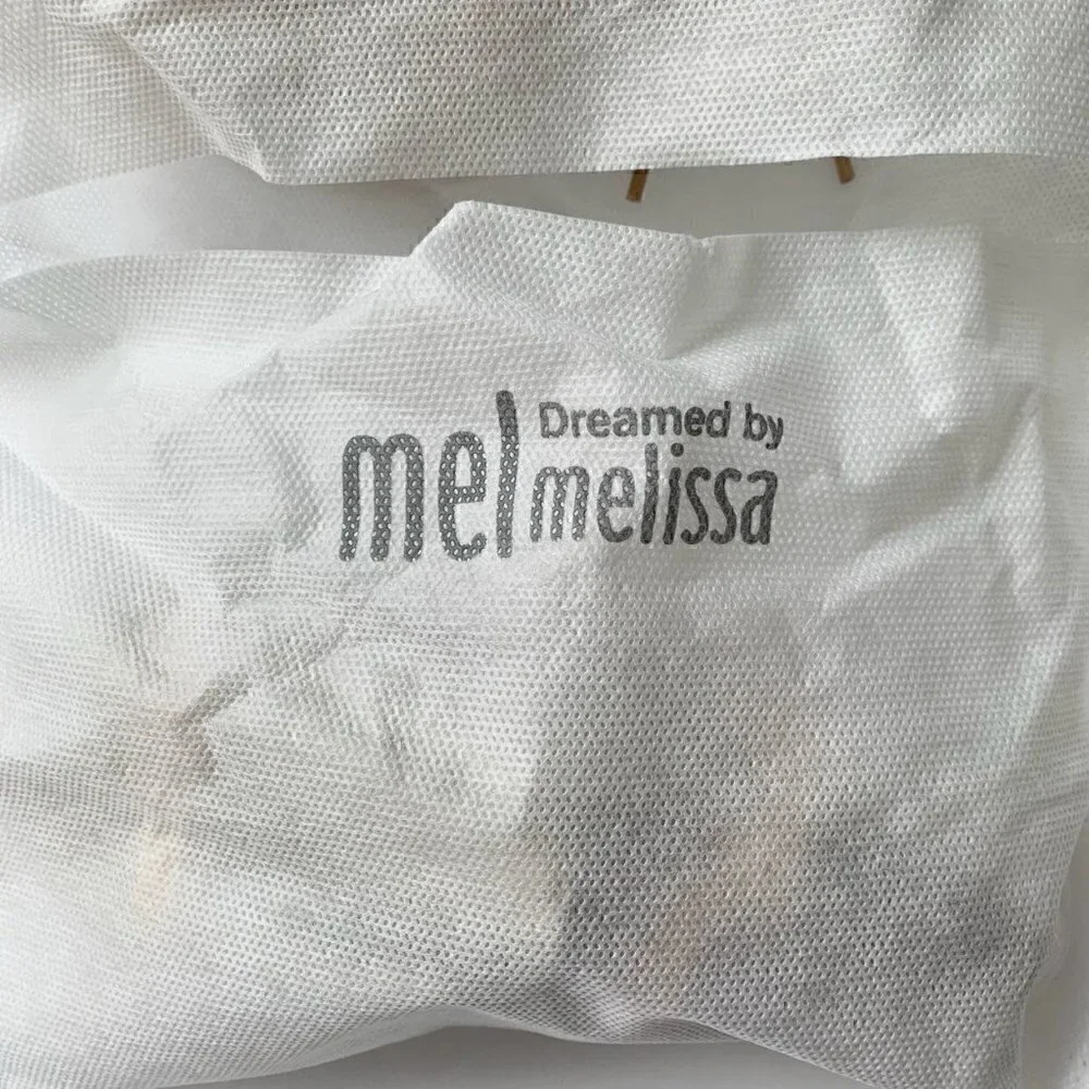 NIB Mel Be by Melissa Girl Golden Sneakers, Size 12 Toddler